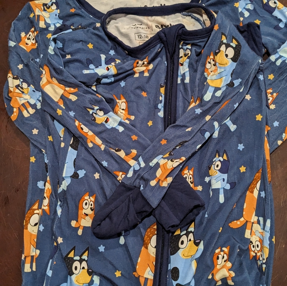 Little Sleepies Bluey Dance Mode 12-18